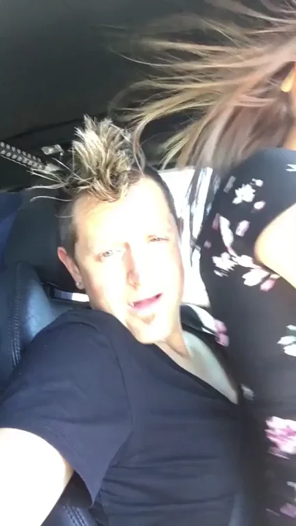 Gone Wild Car Tease: Hubby Gropes Wife's Juicy Ass!