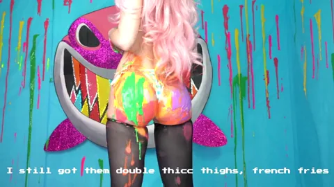Belle Delphine's Double Thick PAWG Thighs Twerking Hard 🍑💦