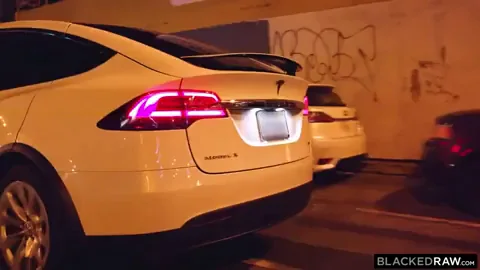 Tiffany Watson 💦 Wet Squirtin' Slut in Tesla 🚗🔥