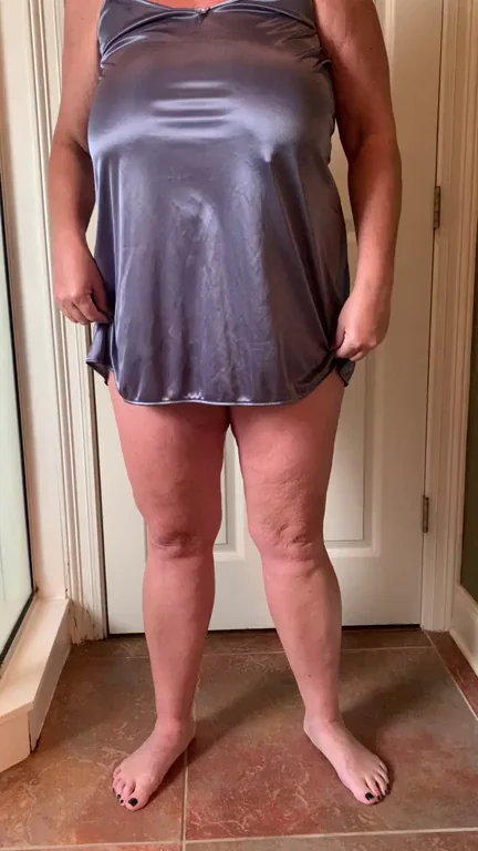 Hump Day Tease: F54's Silky Slip 'n' Full Nude Reveal