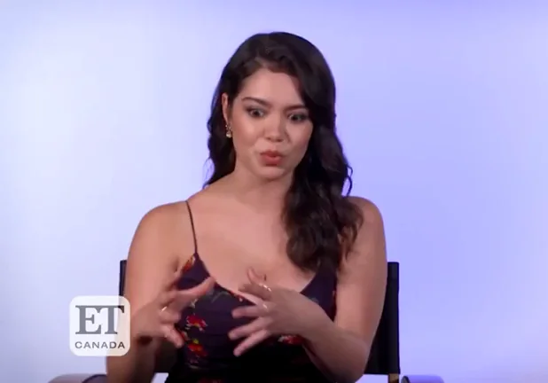 Auli'i Cravalho’s big teen tits
