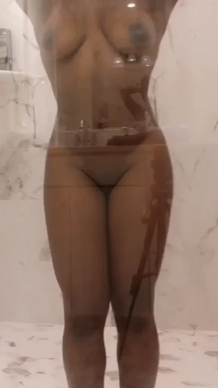 patiently waiting for you in the shower