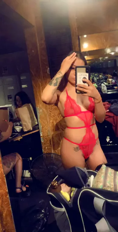 How Do I Look in This Slutty Red Lingerie? 😈🔥
