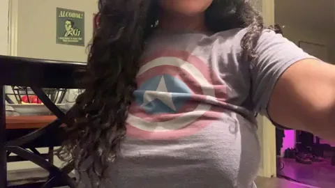 Quick drop in the kitchen before a movie!
