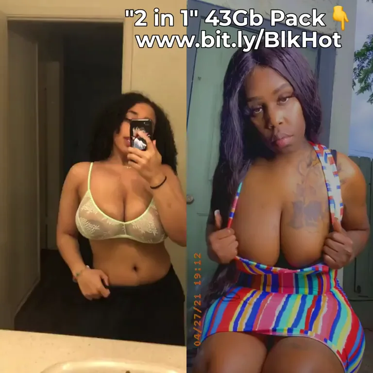 Wet Ebony Chicks??