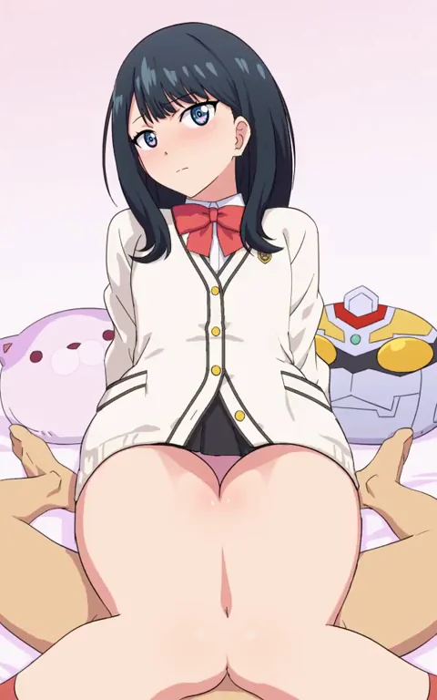 Takarada Rikka with only her thighs