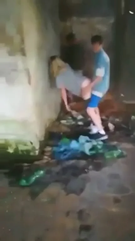 She was just my friend but she couldn't control herself as soon as she saw my dick while i was peeing,our two friends weren't far from us but she didn't care,from behind she pressed against my back grabbed my dick and whisper into my ear "promise me you will creampie my tight pussy deep"