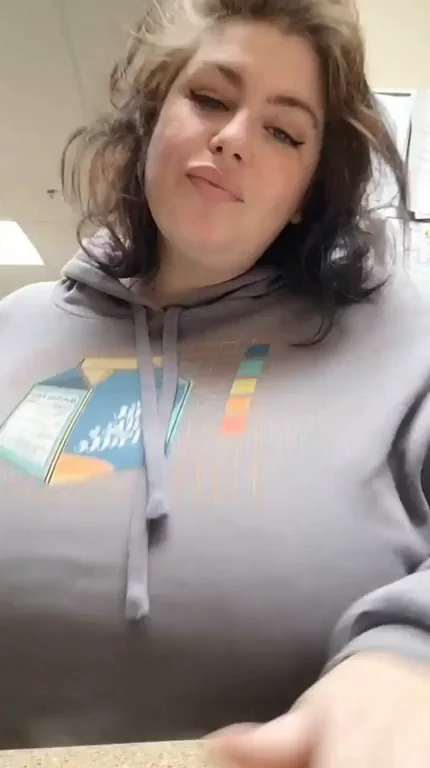 Wednesday Titty Tease with Massive Head-Sized Jugs