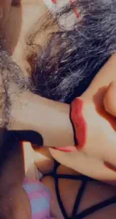 Do I look like an obedient slut? with a brown cock in my mouth????[OC][F]