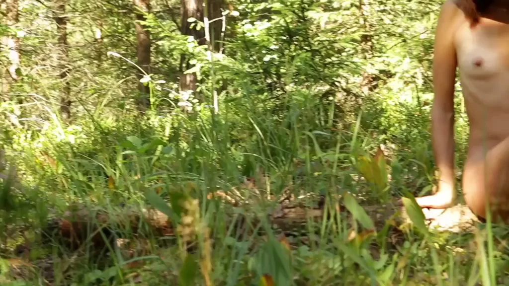 Forest Nymph With Tiny Tits