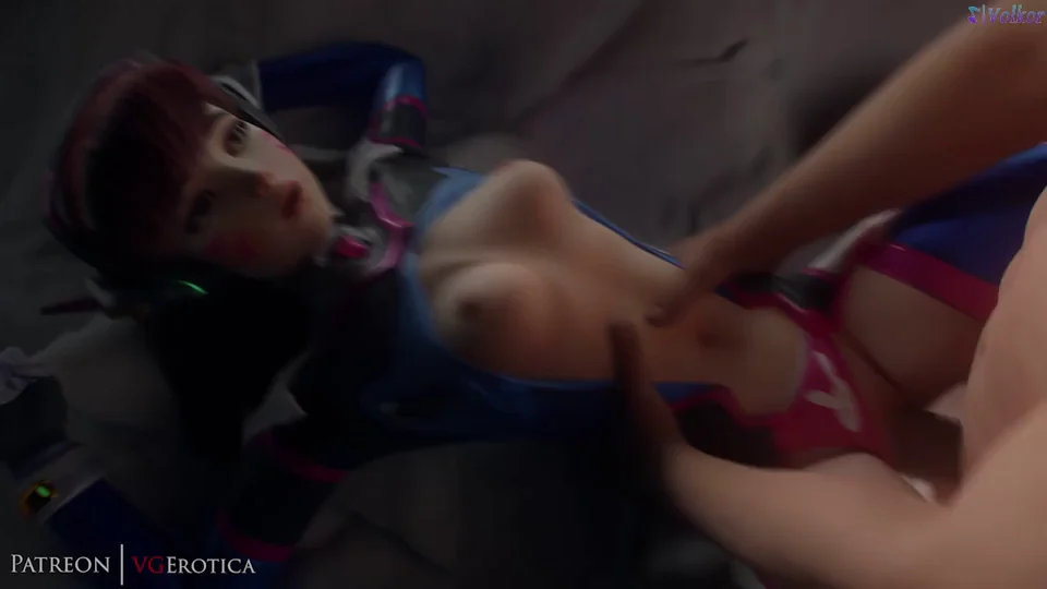 🔥 D.Va Gets Her Tight Pussy Wrecked Hard! (VG Erotica by Volkor) 💦🍆