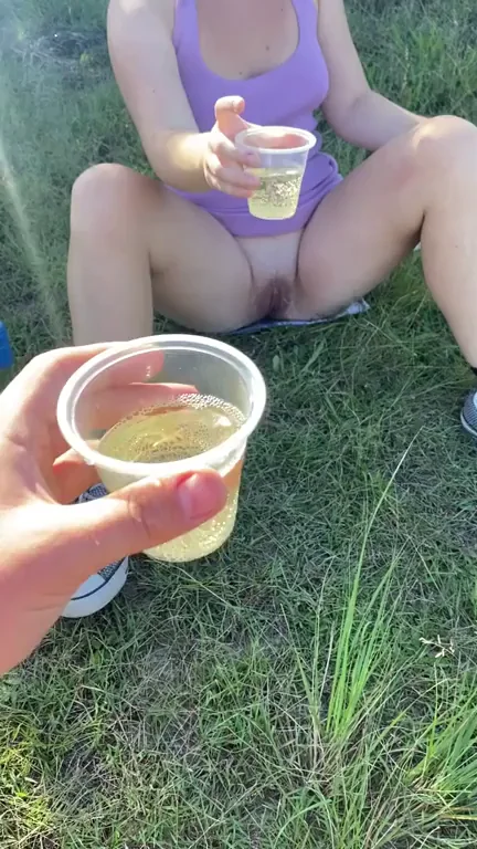 A few beverages outside before i fuck my boyfriends friend ?