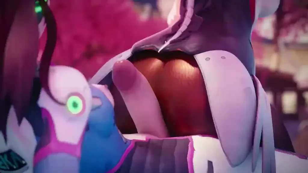 D.Va Pounds Mercy's Slutty Ass: Futanari Overwatch Rampage