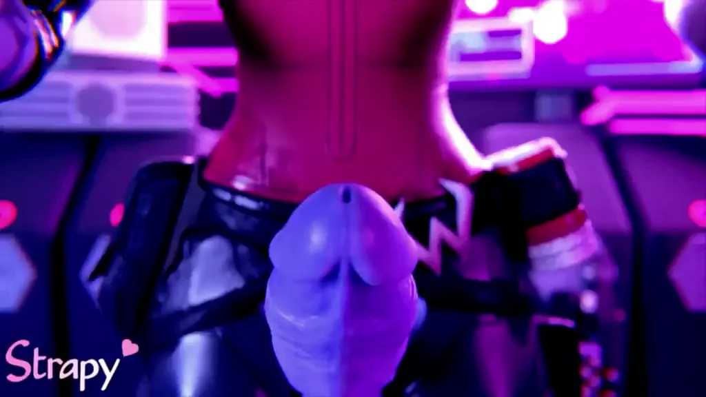 Gamer Sluts Dominate Your Cock POV 💜🕹️ (Strappy Overwatch Hotties)