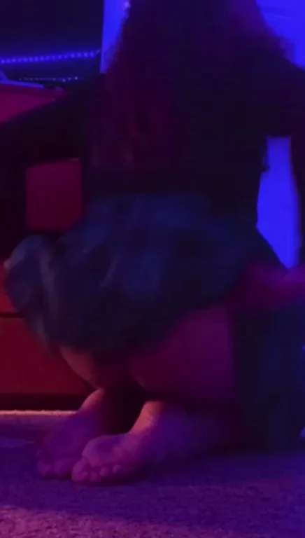 Thick Trans Slut Rides Cock Hard, Grip My Hips Baby!