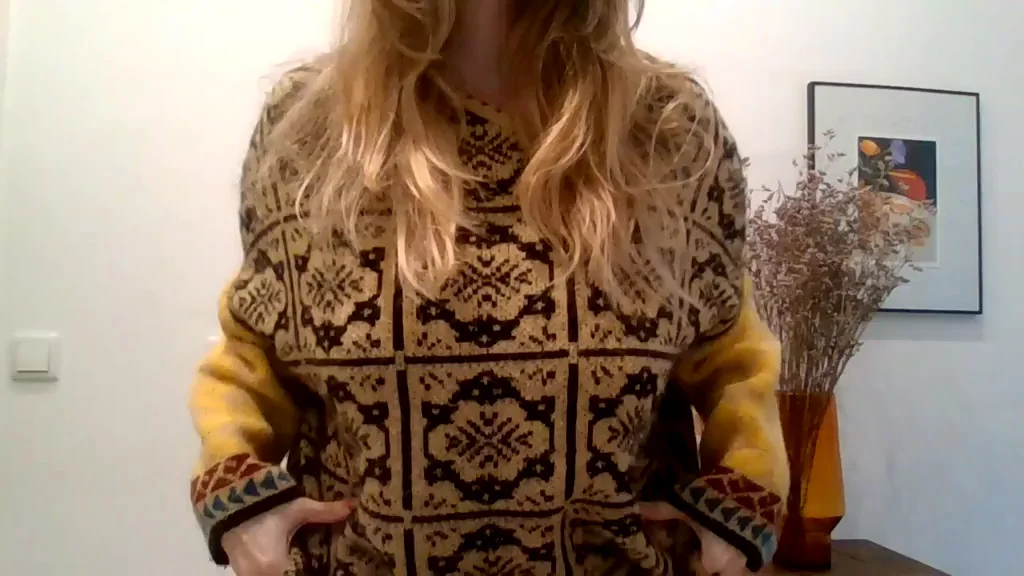 Fuck the sweater, it's what's underneath that counts right ?