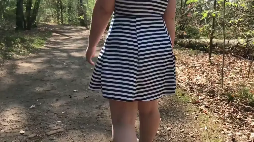 🔥 Mom's Naughty Walk with Son Behind Daddy's Back 😈🌳