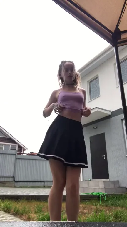 Do you like what's under my crop top?