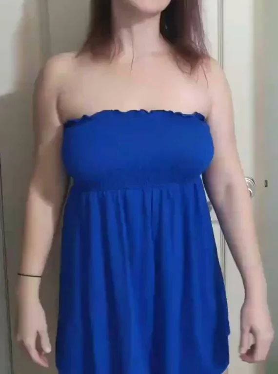 Milf boob drop.