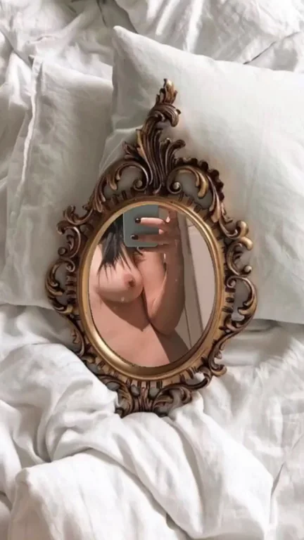 18F Asian Tease: Peek My Perky Chinese Boobs in the Mirror! 🍒🔥