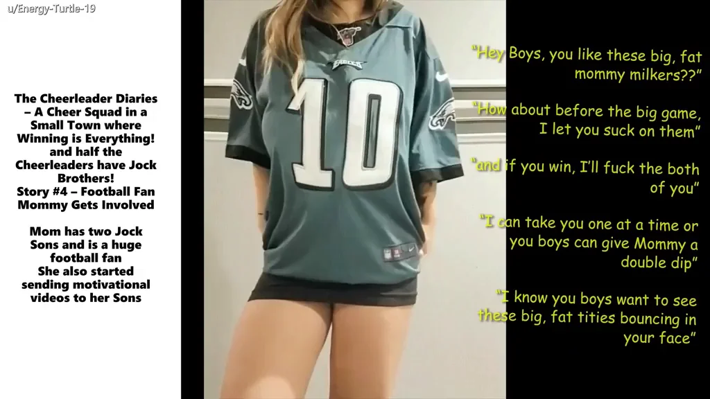 [M/S] The Cheerleader Diaries #4, Football Fan Mommy Gets Involved