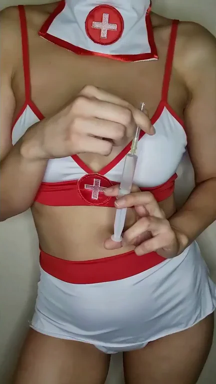 Nurse Slut's Massive Titty Drop Reveal 💉🍈🍈