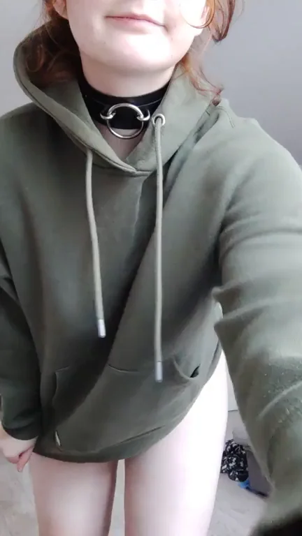 🔥 Ginger Slut's Hoodie Titty Drop Surprise 🍈🍈