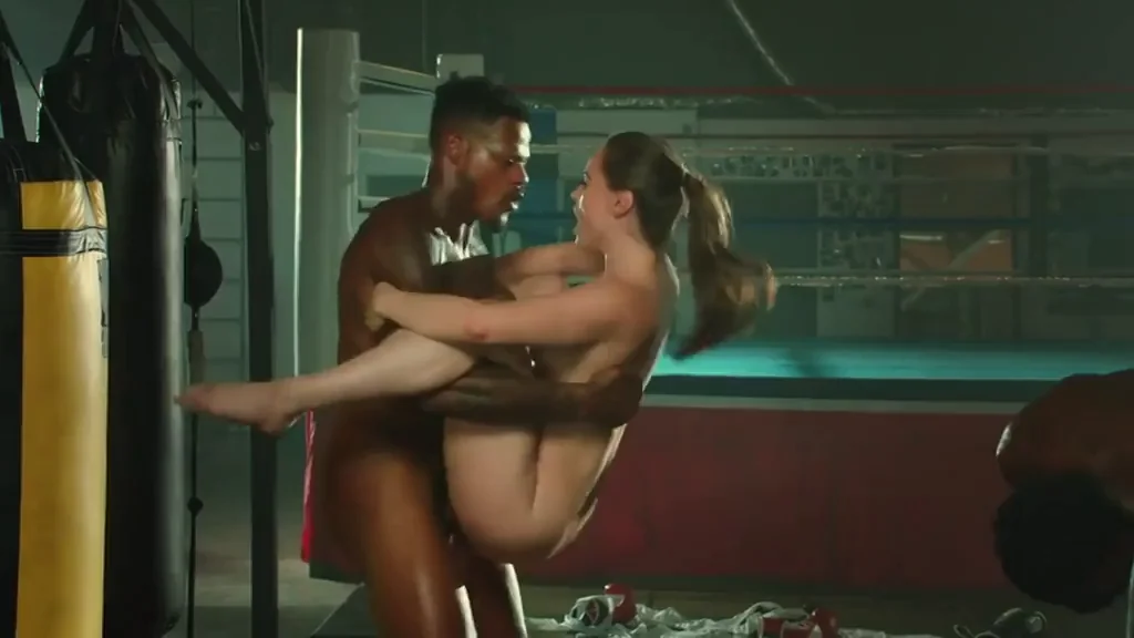 BBC Brunette Pornstar Standing Doggy Threesome Tori Black