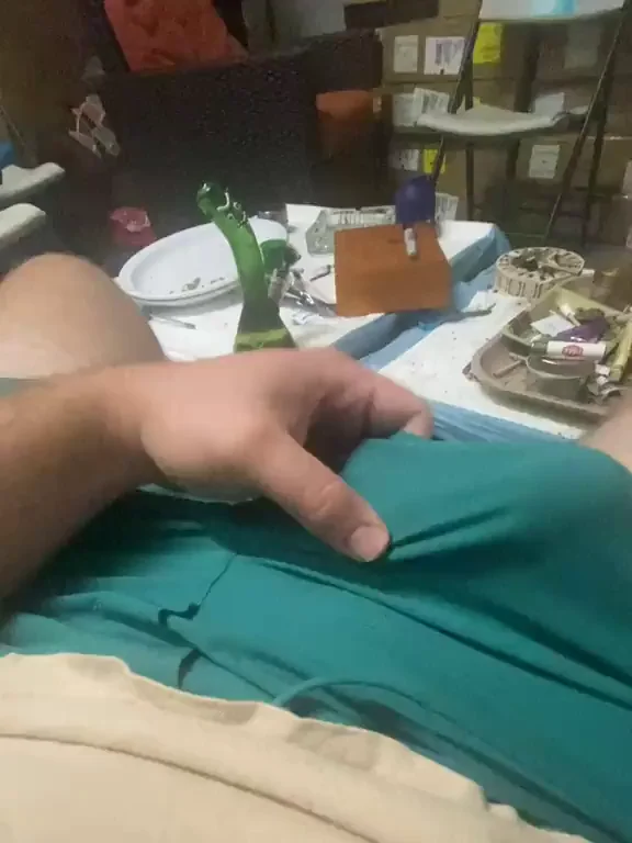 My fat cock in slow motion. Sorry about the background I was in my garage