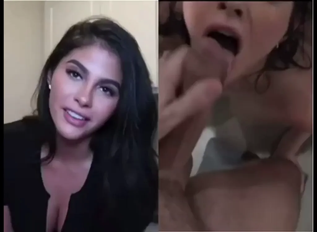 Instagram model getting cummed on