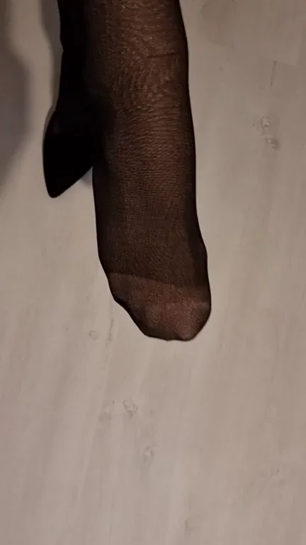 Climbed up my legs using the backseam of my Pantyhose ?