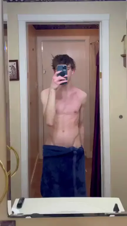 straight out of the shower ? (18)