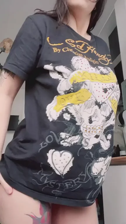 Wanna use my boobs like your pillow?