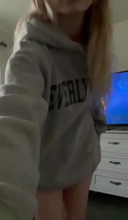 If you let me wear your hoodie I’ll let you fuck me in it, deal?