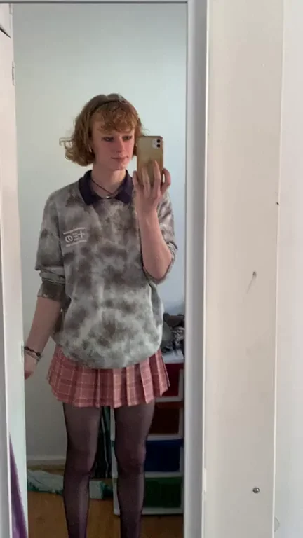 🛑 Don’t Come In My Room, Perv! 😈 Sissy Femboy Caught! 🍑