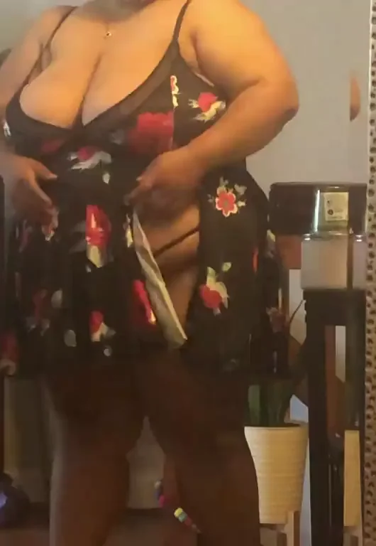 Do you like the way Mommy’s big fat titties look in my new dress? Would you suck on my nipples while I wear this?