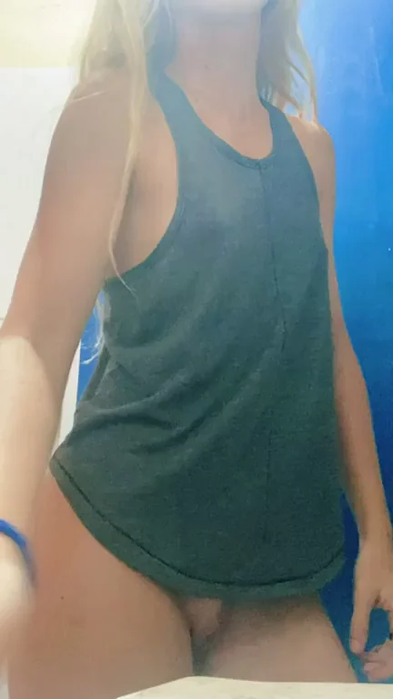 Natural blonde Cum see your new favorite teacher in action link in comments>