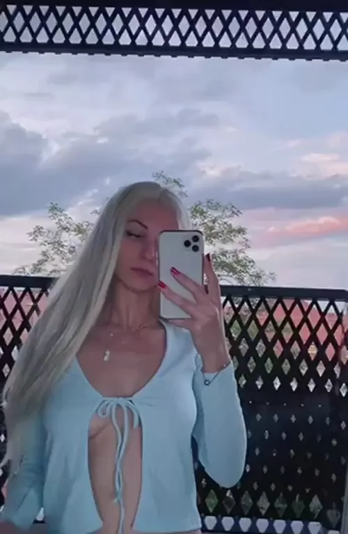 Play with This 19yo Petite Blonde's Perky Tits? 🔥🍒