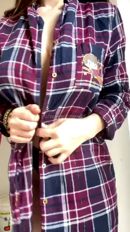 Am I Wifey Material? Epic Plaid Titty Drop Tease