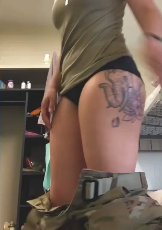 Sexy Latina Soldier Dumps OCP Uniform & Twerks That Phat Ass 😈🍑