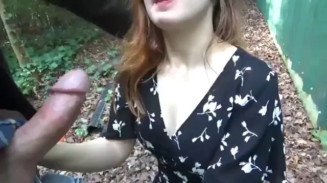 Gagging on cock in a public park (audio)