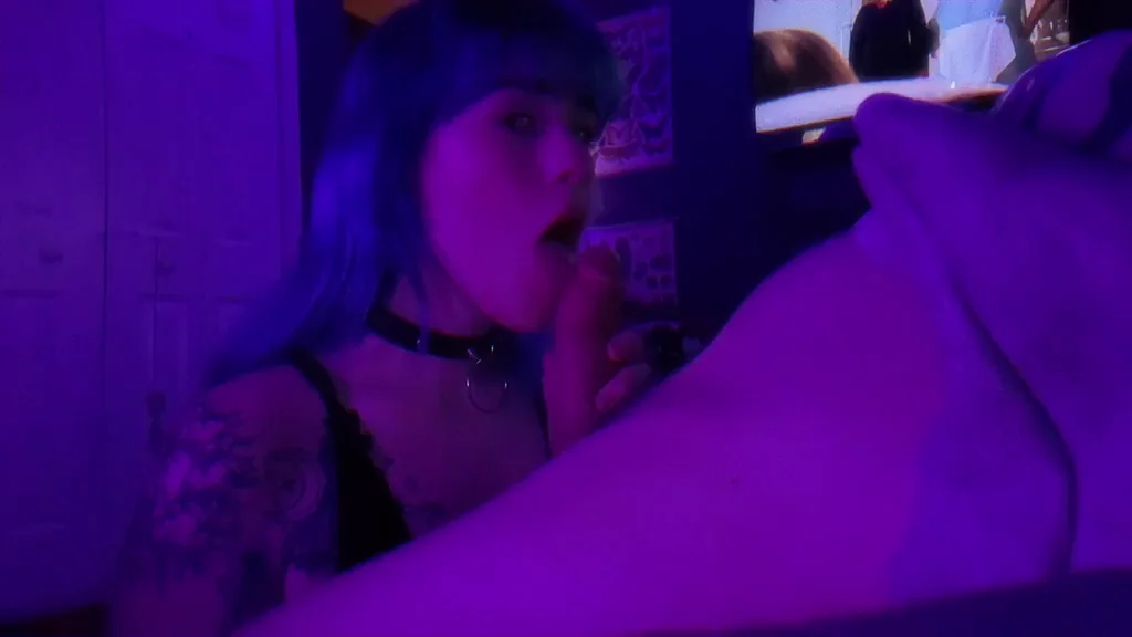 would you let a goth chick suck you off? ?