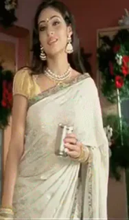 Mom Unwraps Her Slutty Saree as Your Birthday Gift 🎁🔥