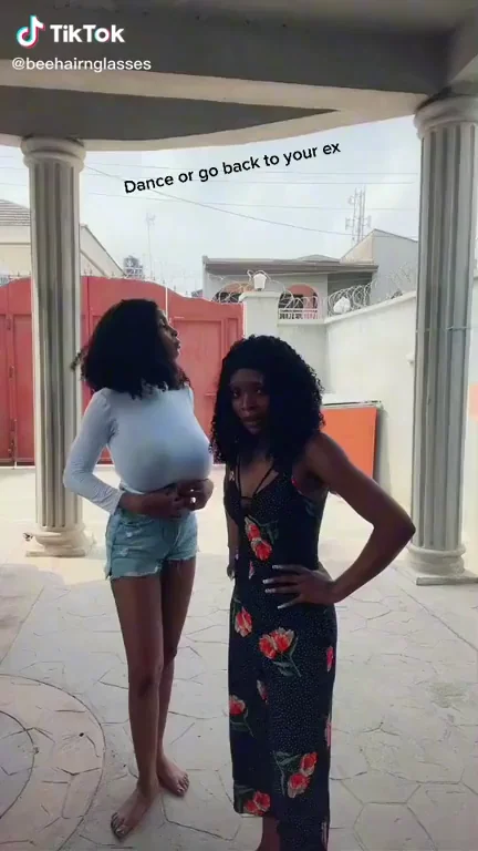 🍑 Dance Sluts or Crawl Back to Ex! Massive Tits TikTok Tease 🔥