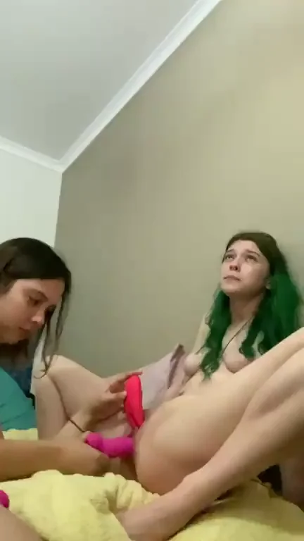 Friend helping her out