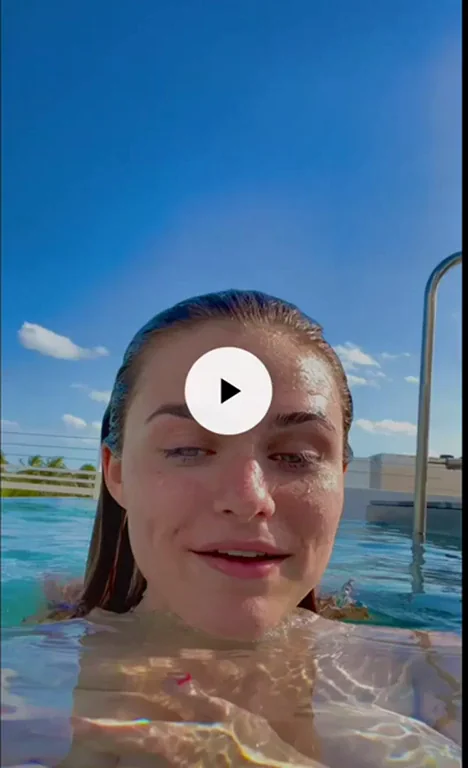 Chloe 18's Super Hot Pool Tease 😍💦🔥