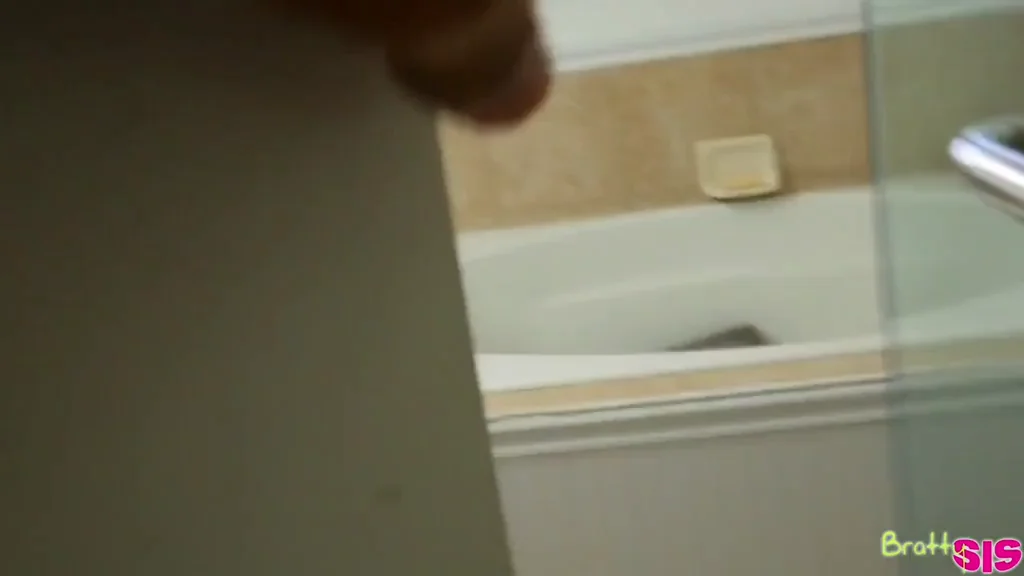 Lana Rhoades' Bratty Sis Toilet Tease: Slip That Dick In Deep