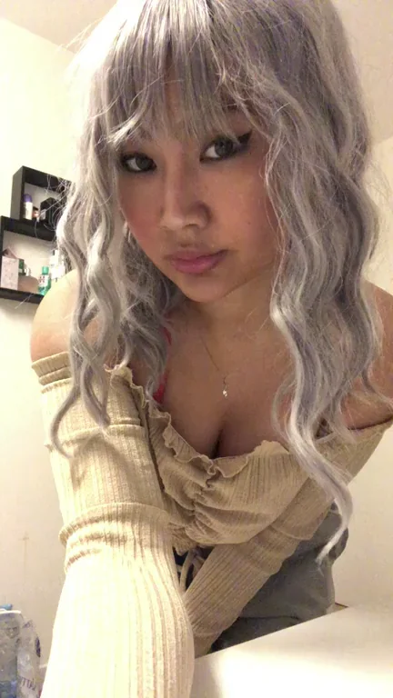 New Year, New Ass 🍑🔥 Asian Slut Strips Down