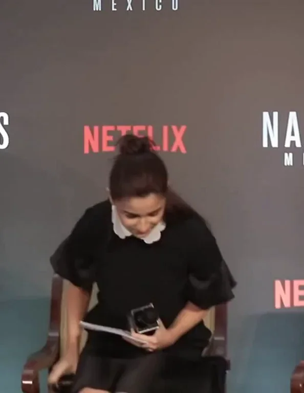 Alia Bhatt's Innocent Upskirt Tease at Netflix Event 😈👗