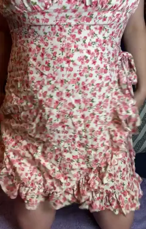 In case you were wondering what’s under my dress… ?